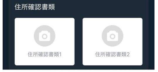 RALLY BET(ラリーベット) 住所確認書類