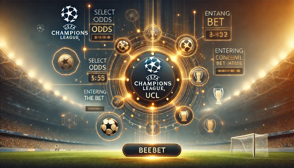 UEFAチャンピオンズリーグ（UCL）に賭ける手順｜ビーベットを例に解説