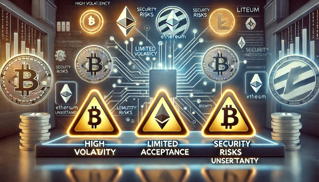 ブックメーカーへの入出金で仮想通貨を使う4つのデメリット